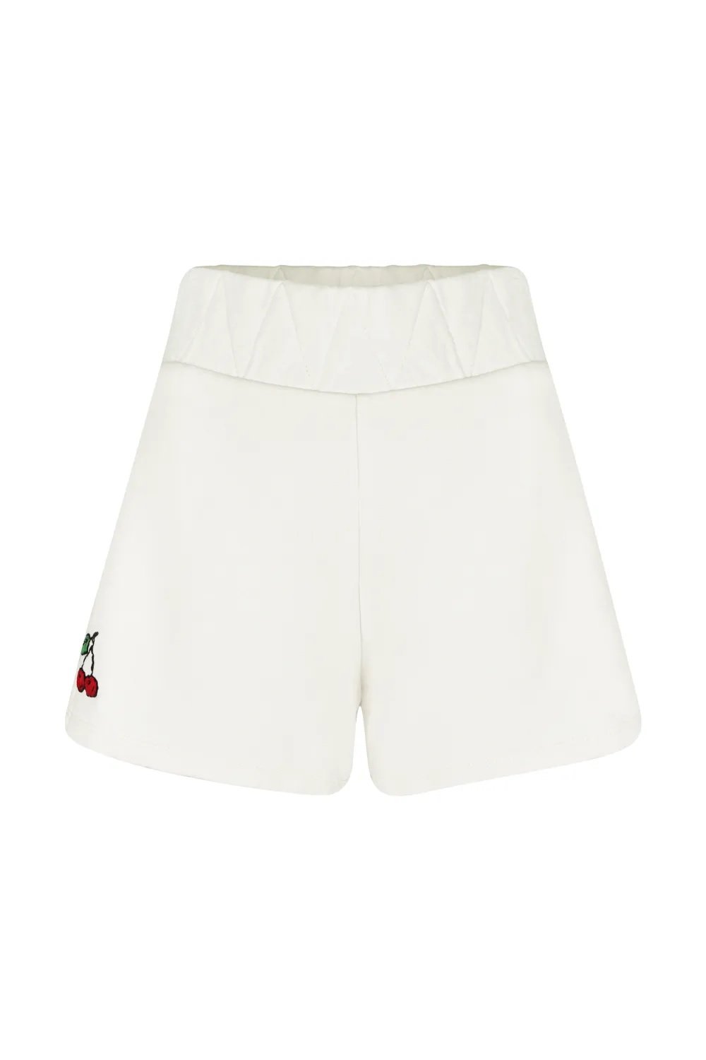 Shorts Moletom Flutas Off White - Imagem 4