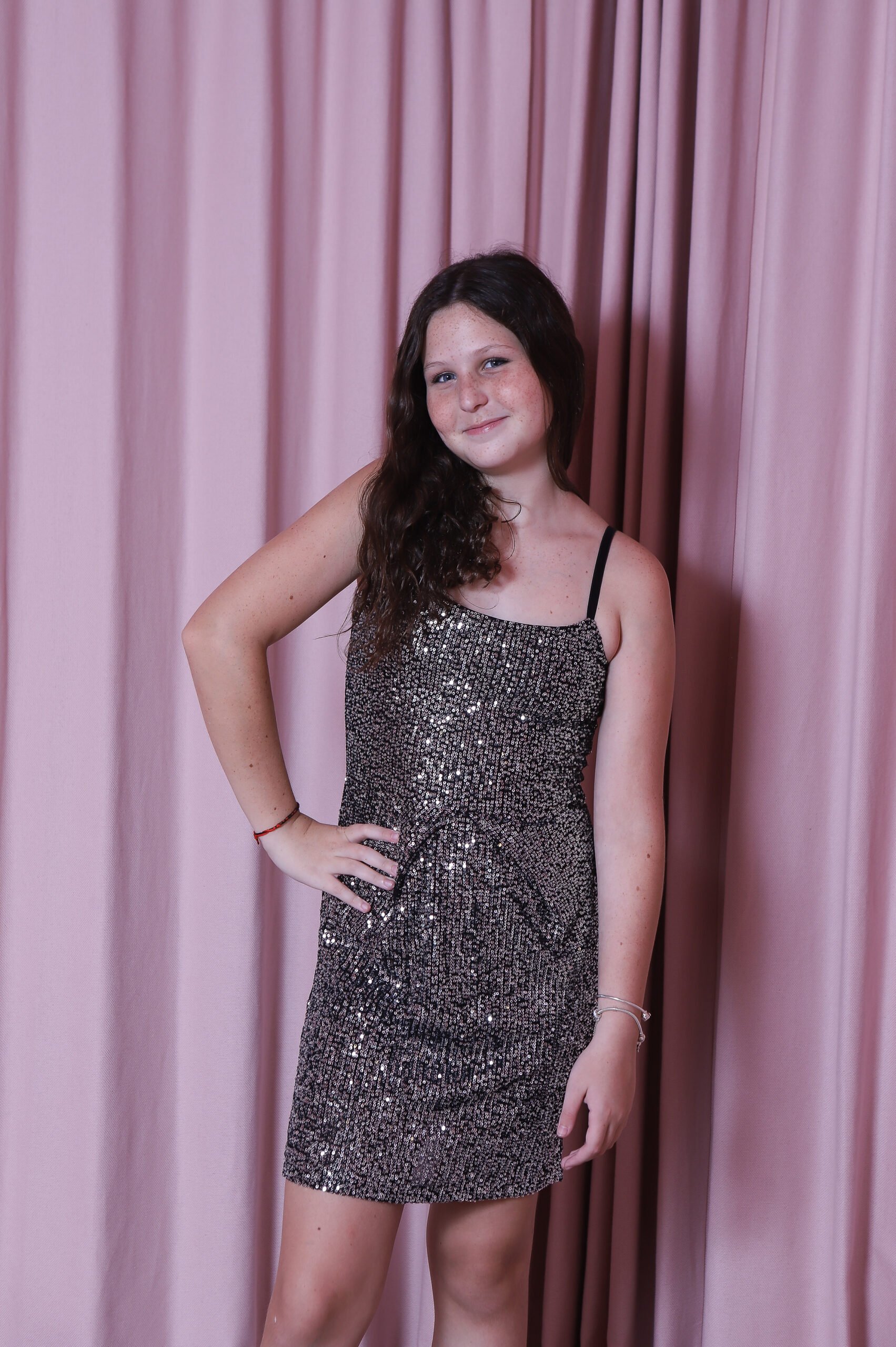 Vestido Estrela Prata