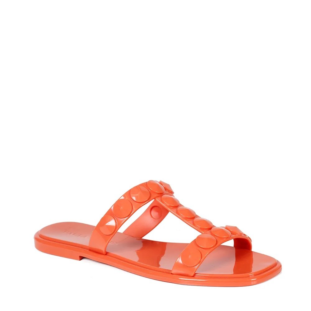 Rasteira Kate Jelly Laranja