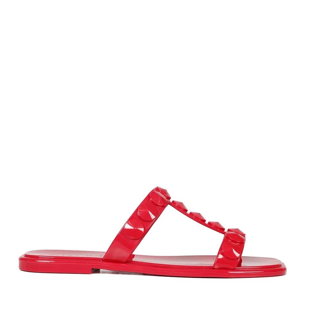 Rasteira Kate Jelly Vermelho - Imagem 2