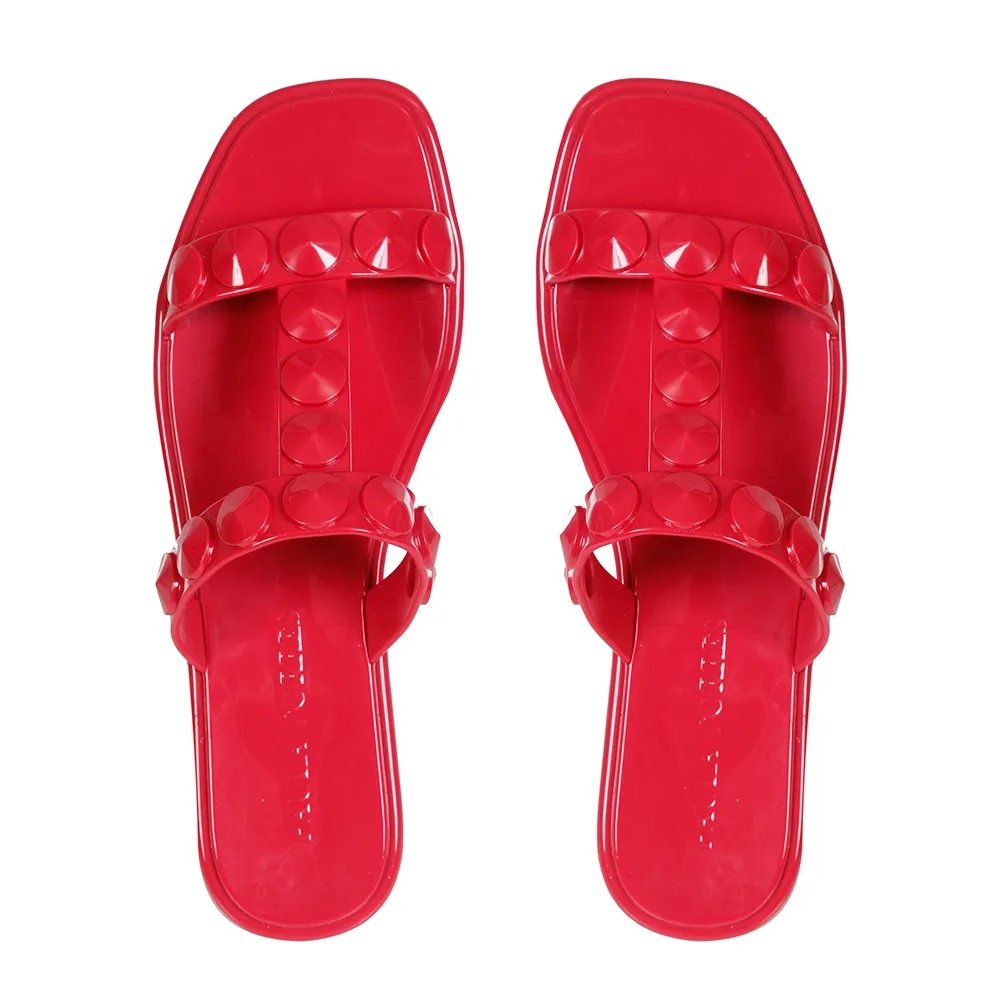 Rasteira Kate Jelly Vermelho - Imagem 3