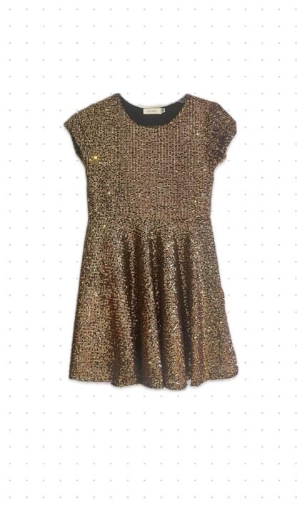 Vestido Coração Cobre