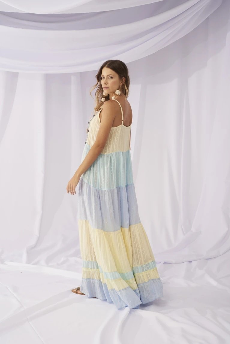 Vestido Maite M Tricolor - Imagem 3