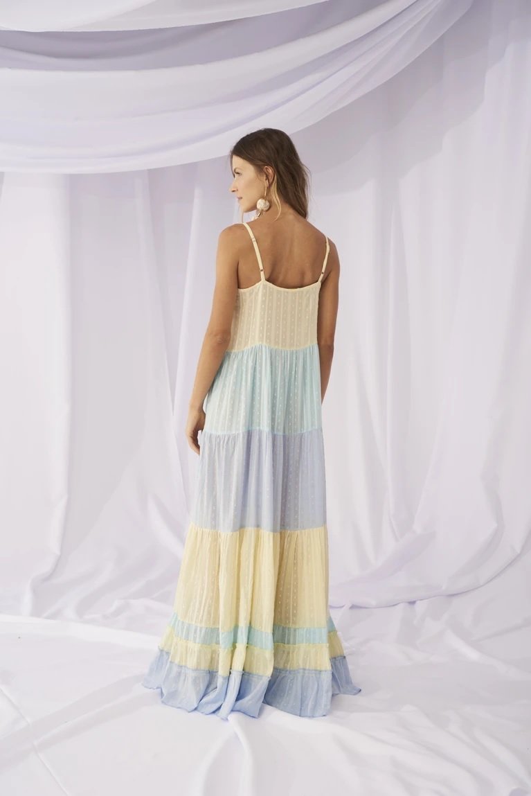 Vestido Maite M Tricolor - Imagem 4