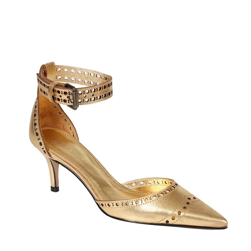 Scarpin Madson Ouro - Imagem 3