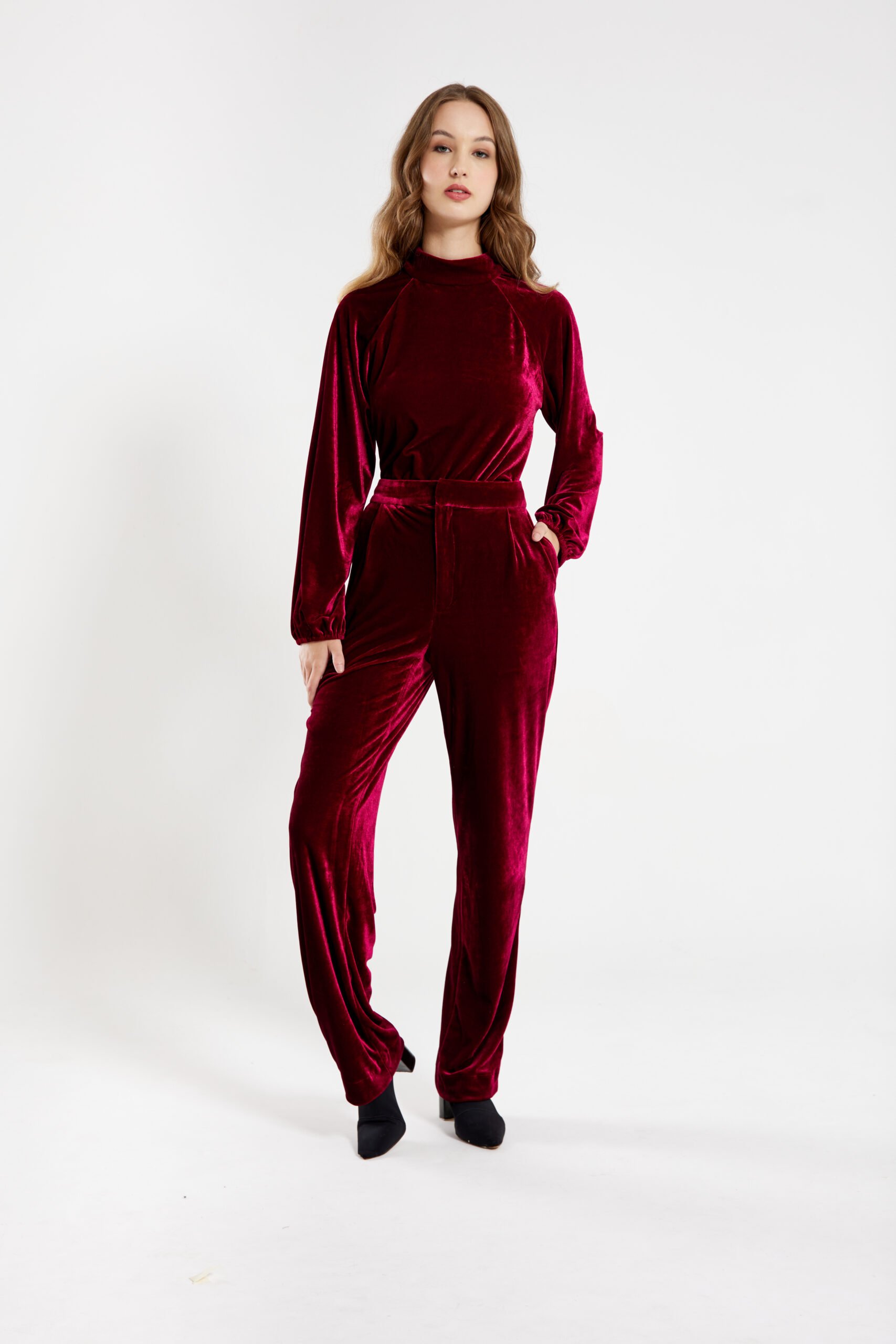 Calça Veronica Vinho - Imagem 3