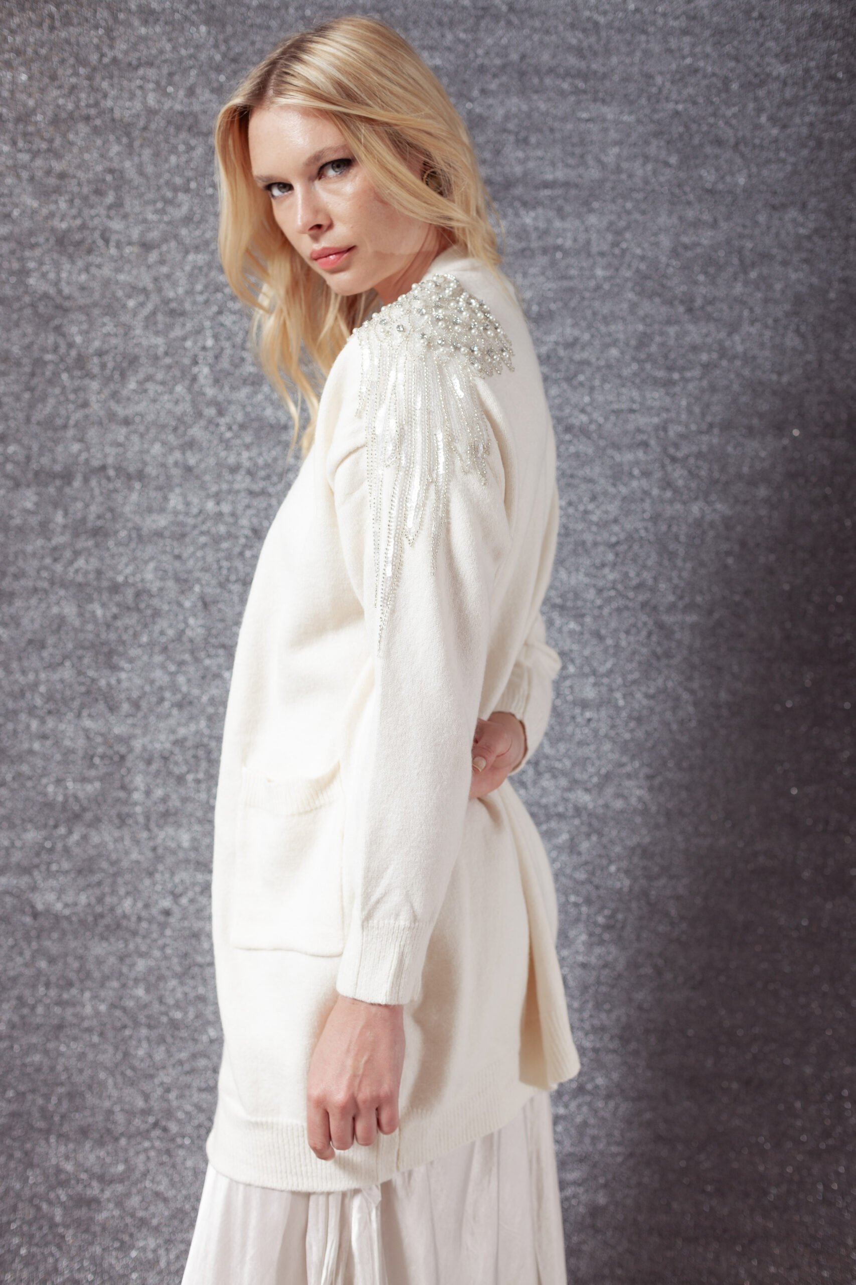 Cardigan Mika Branco - Imagem 2
