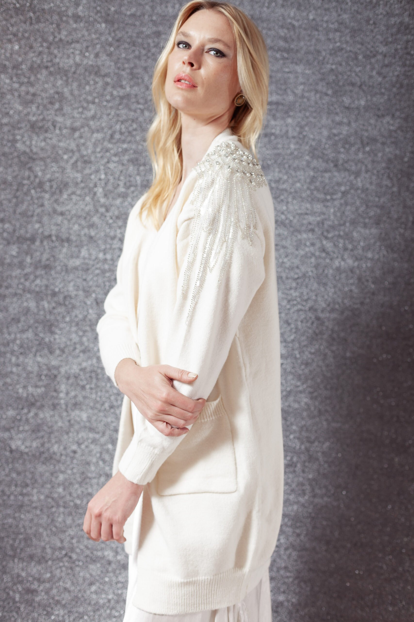 Cardigan Mika Branco - Imagem 3