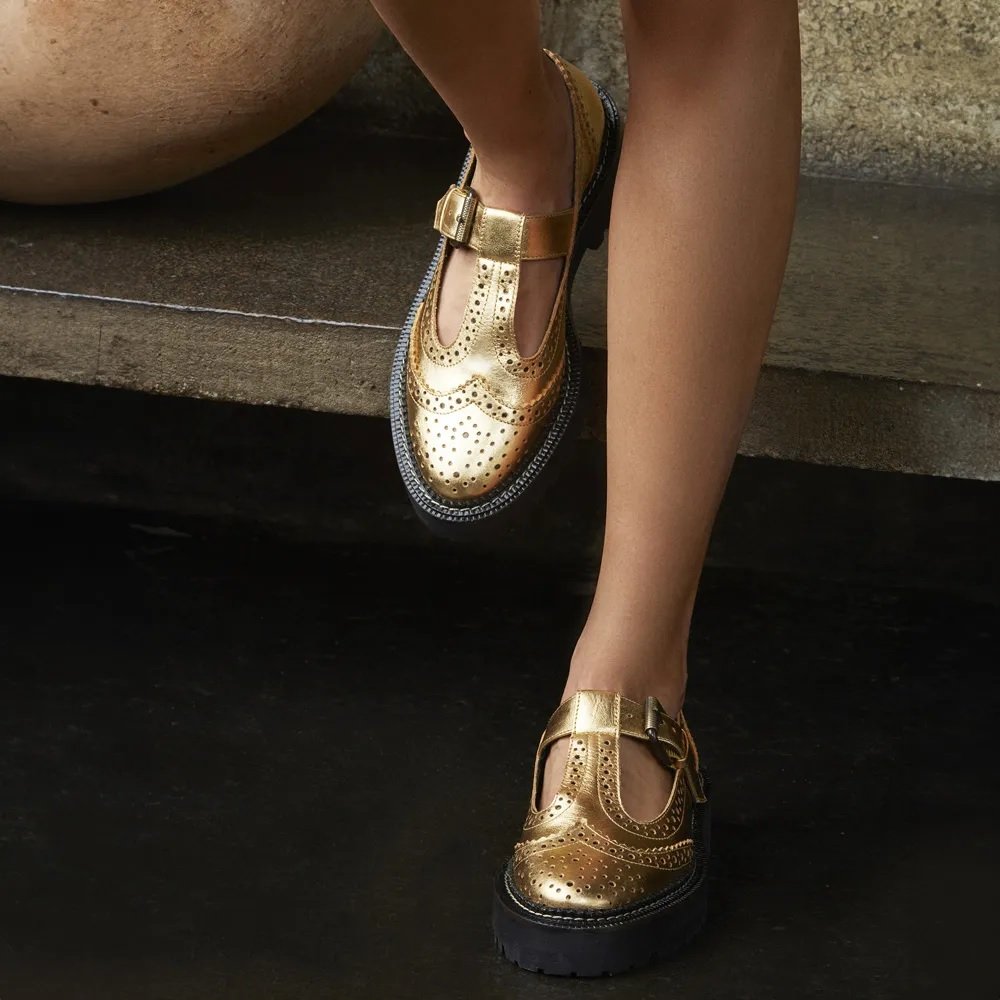 Sapato Madson Ouro