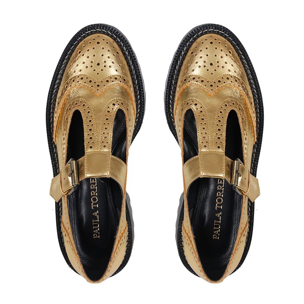 Sapato Madson Ouro - Imagem 4