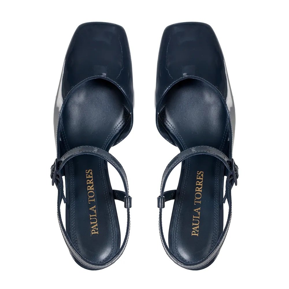 Scarpin Boneca Italia Marinho - Imagem 4