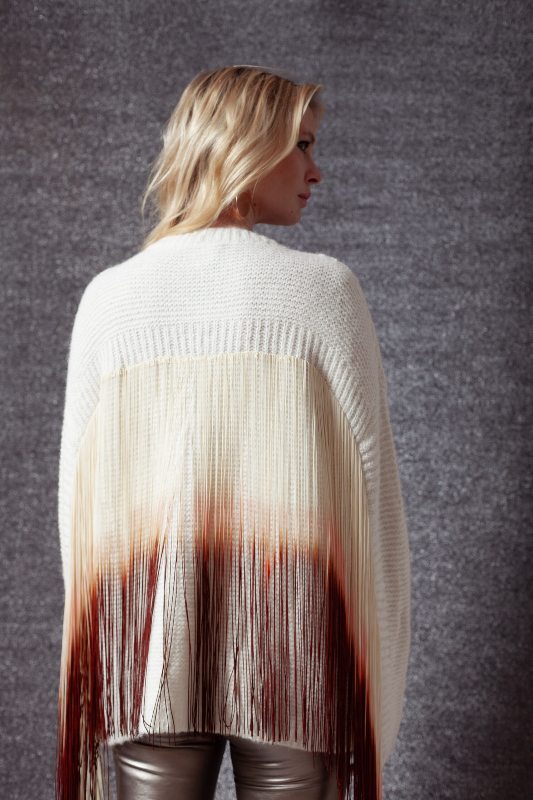 Tricot Franja Branco - Imagem 2
