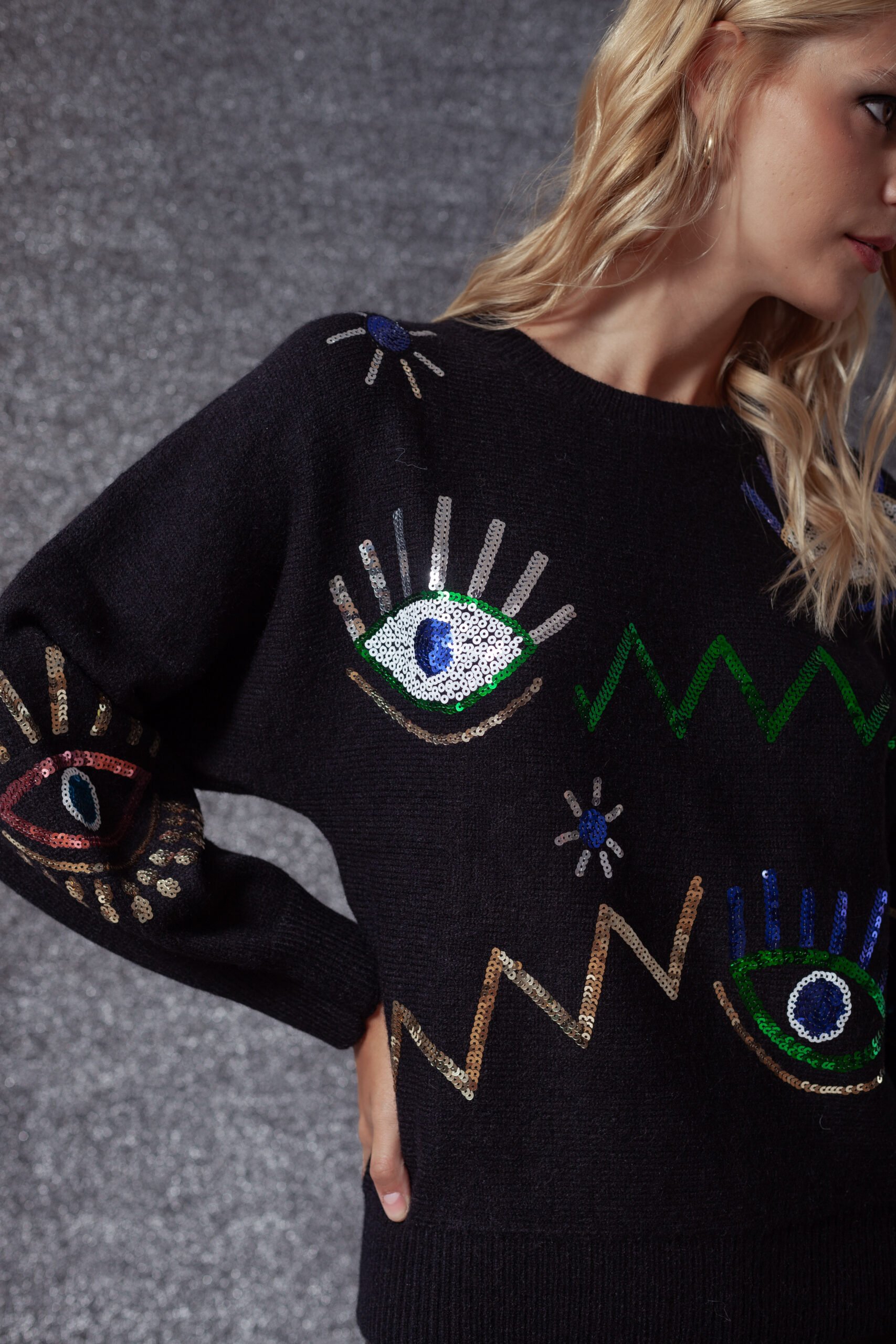 Tricot Olho Preto - Imagem 2