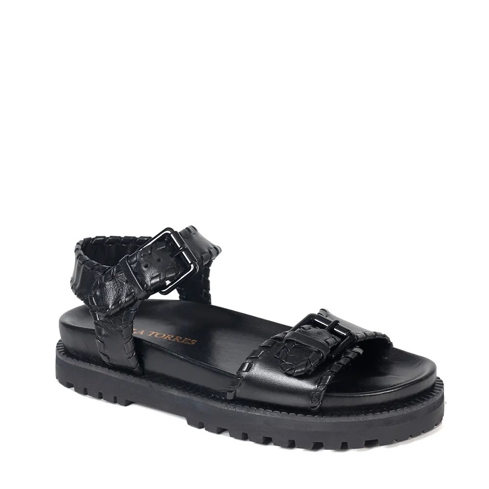 Rasteira Scarlet Preto - Imagem 2
