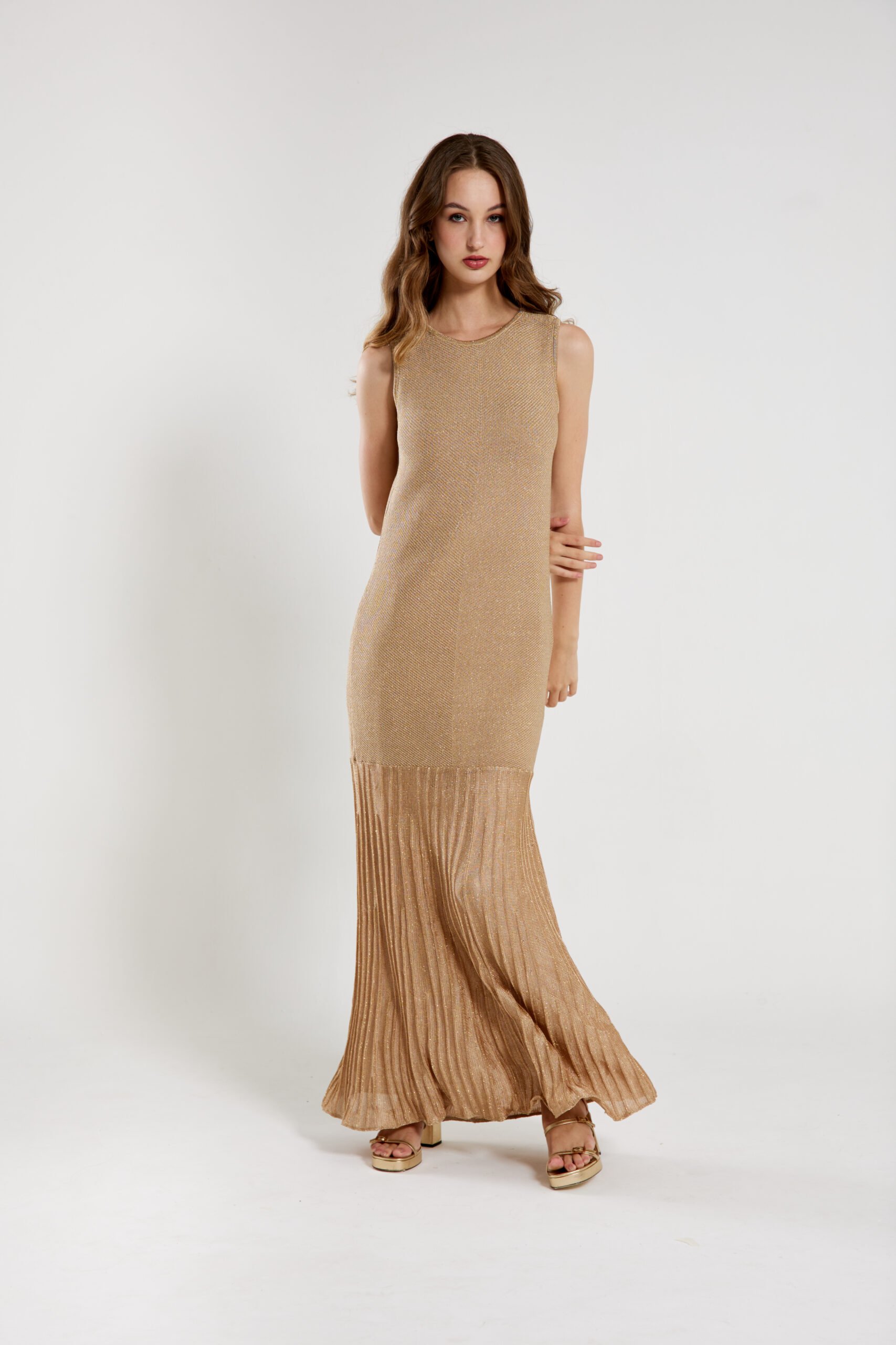 Vestido Carla Dourado - Imagem 2