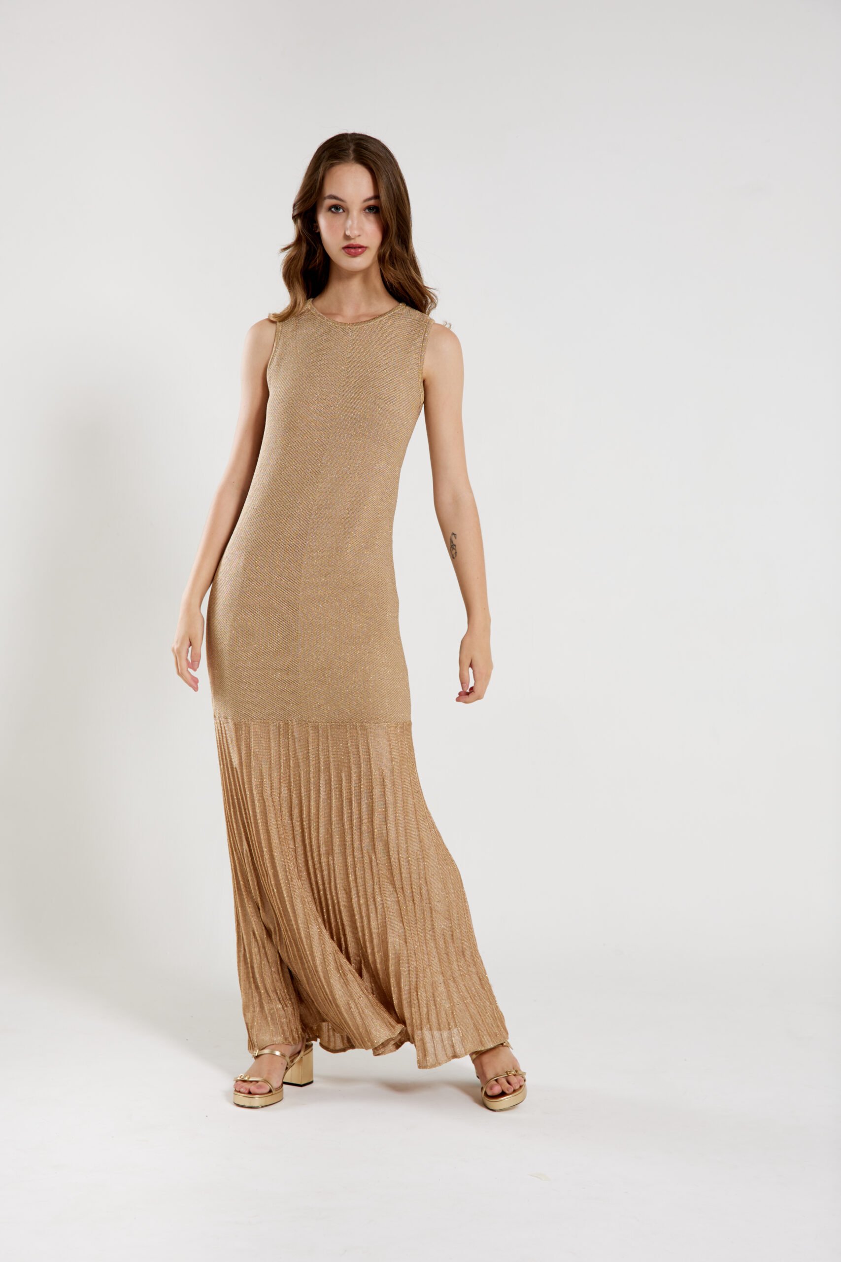 Vestido Carla Dourado - Imagem 5
