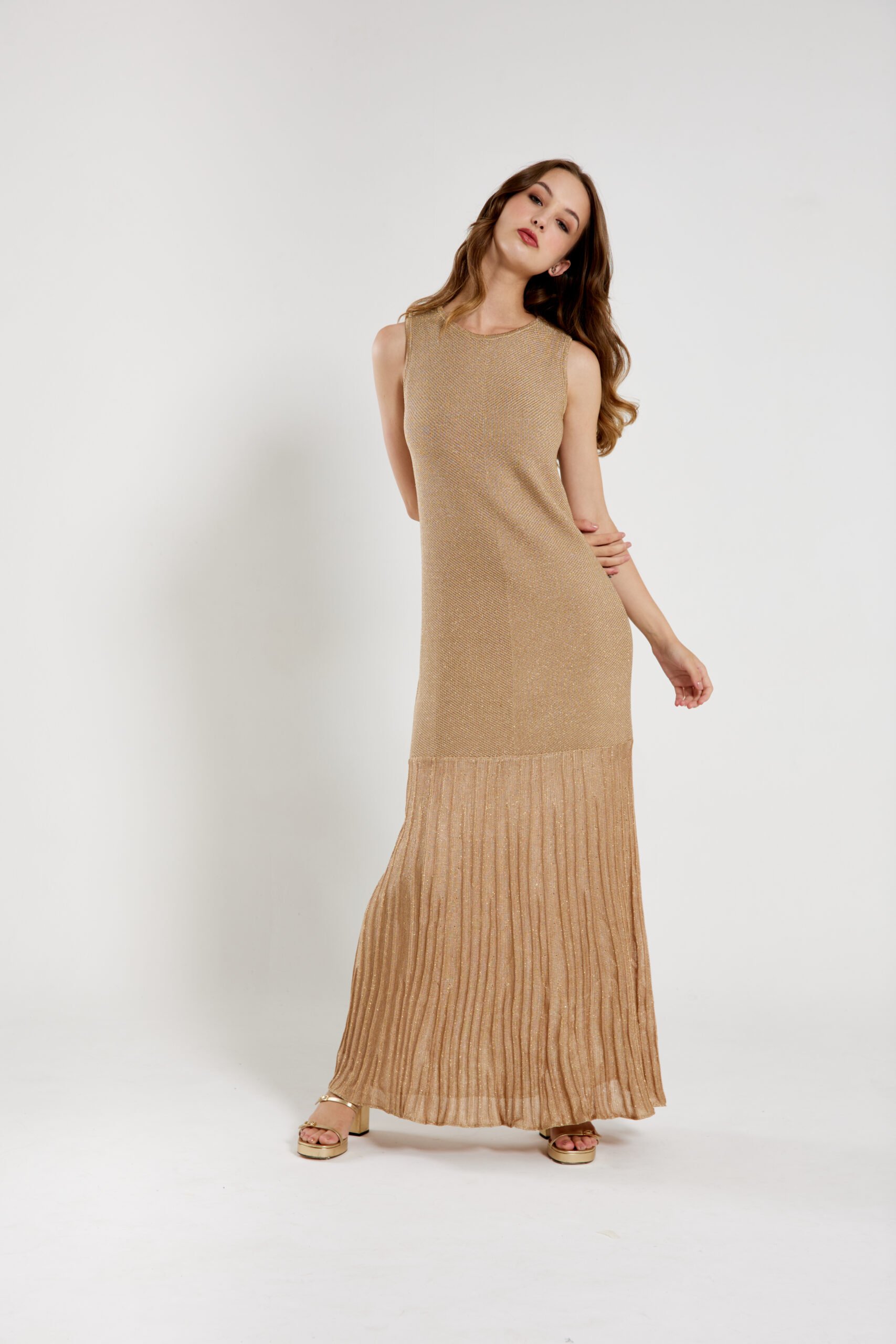 Vestido Carla Dourado - Imagem 4