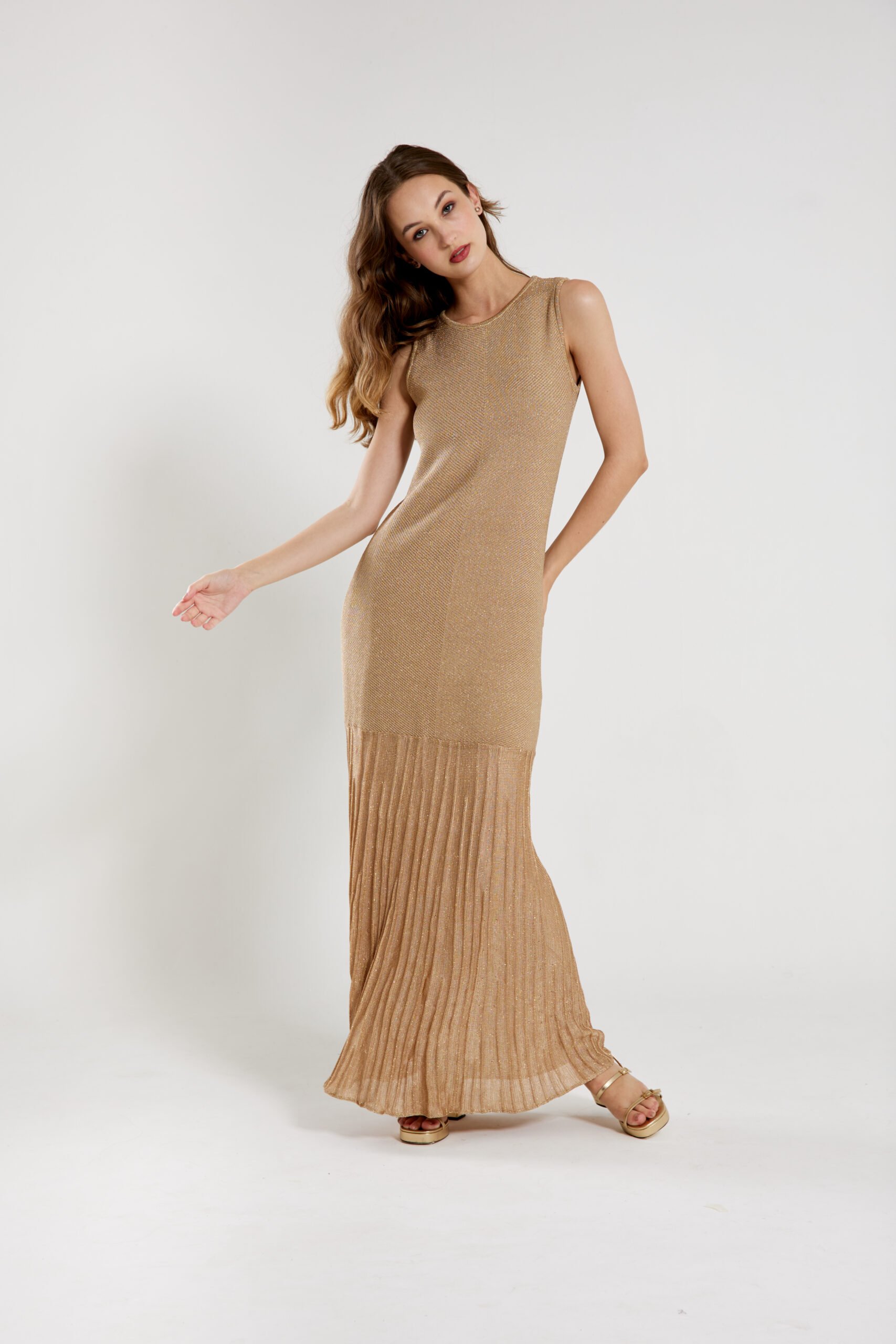 Vestido Carla Dourado - Imagem 3