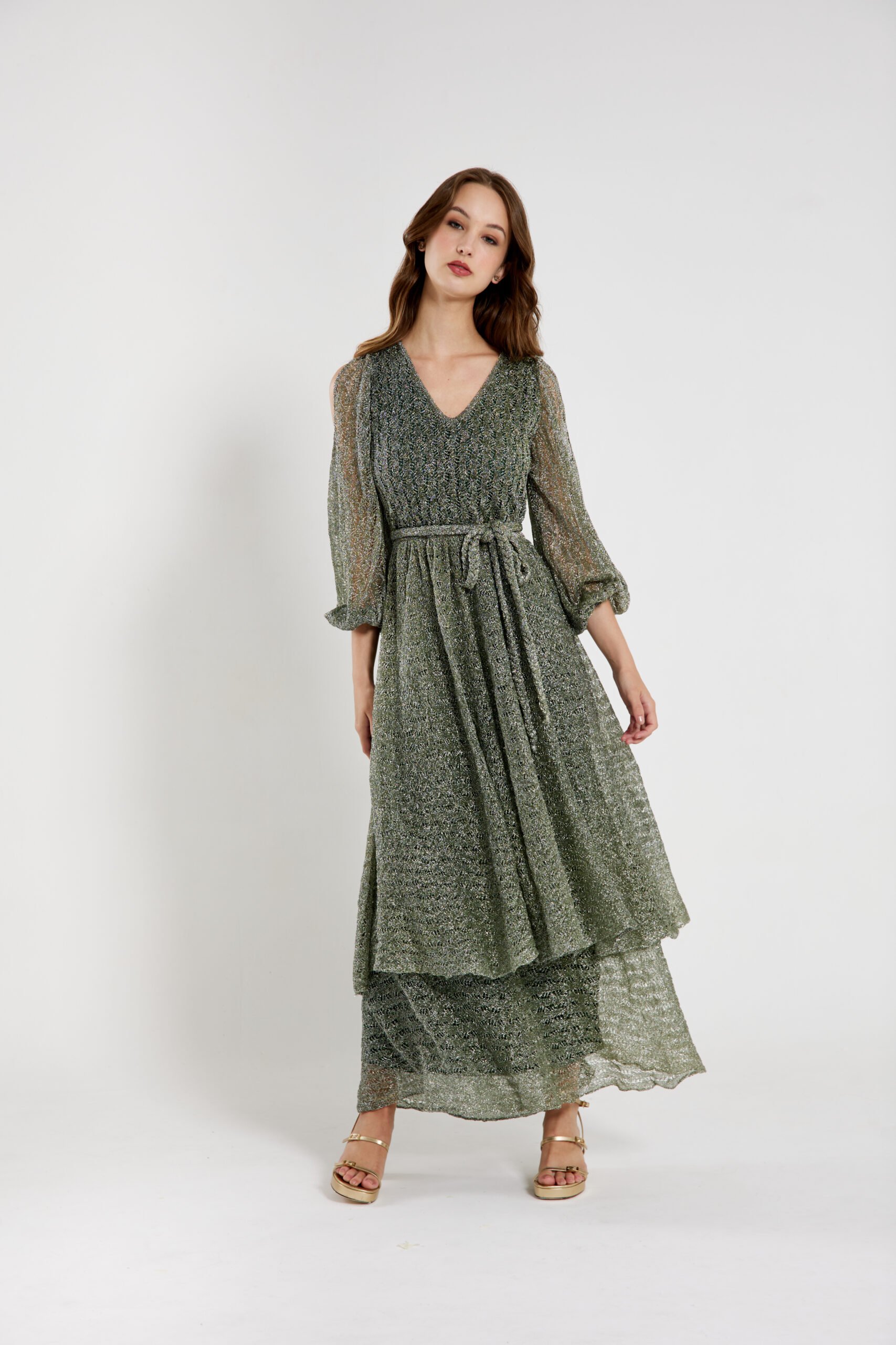 Vestido Teca Verde - Imagem 2