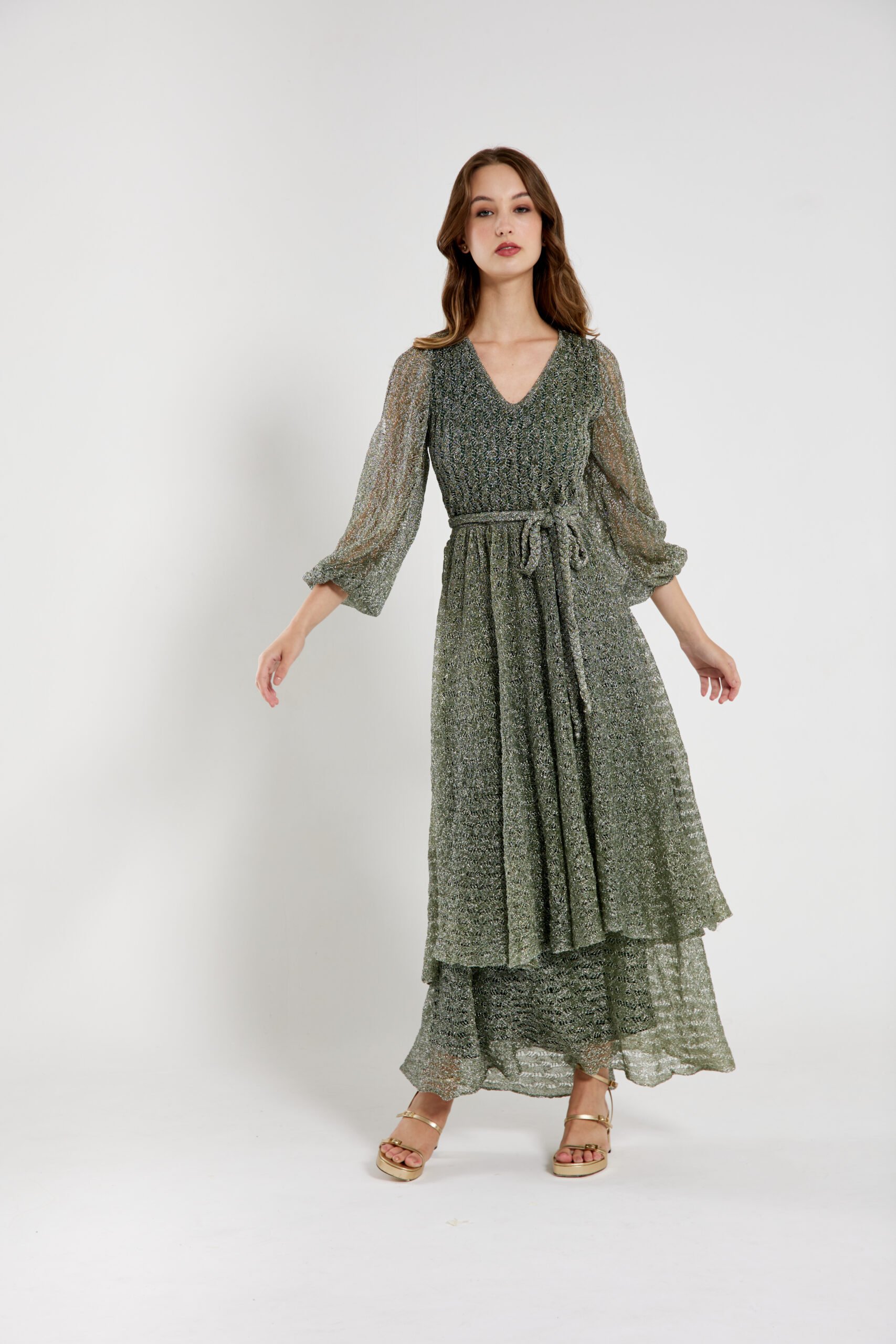 Vestido Teca Verde - Imagem 4