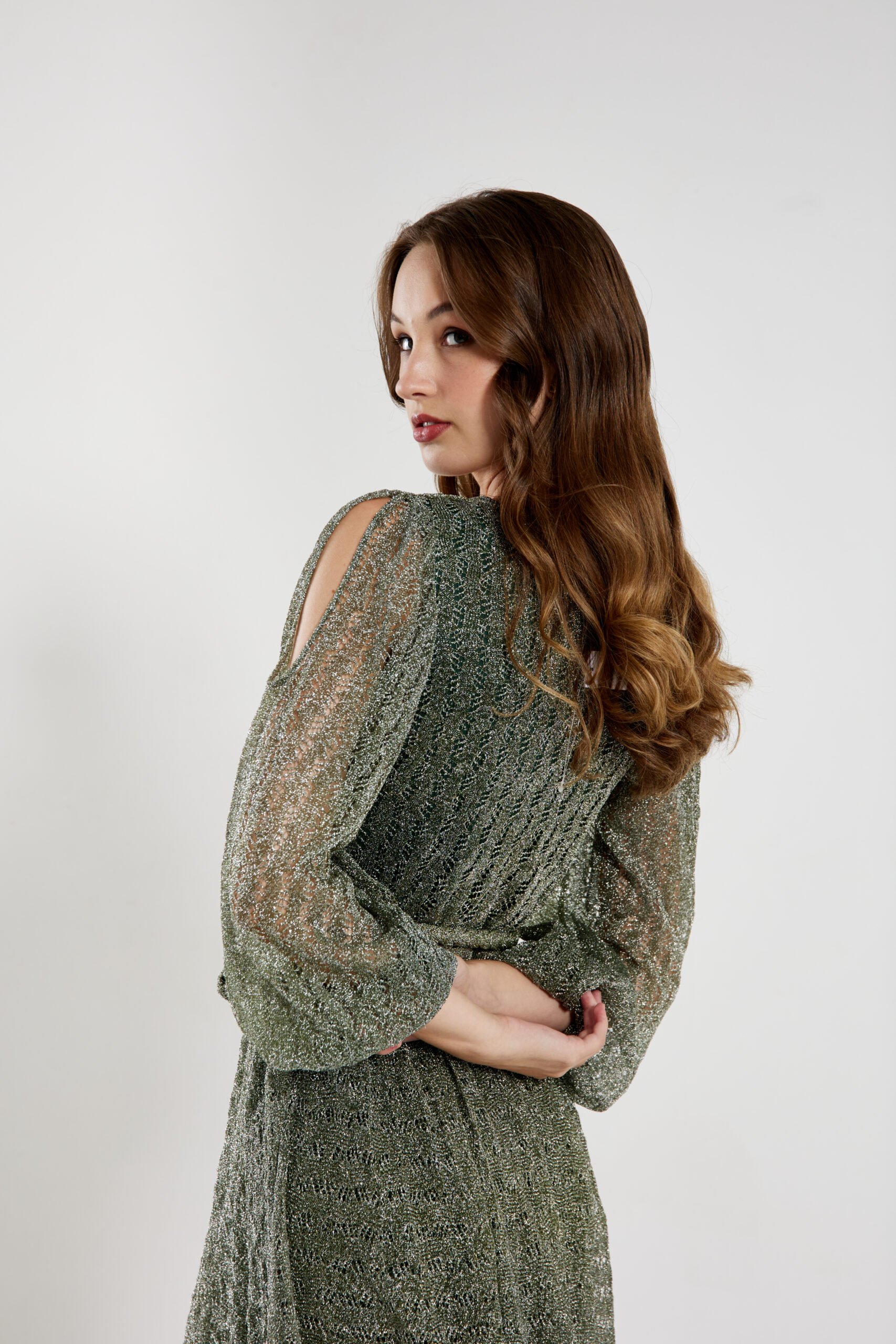 Vestido Teca Verde - Imagem 6