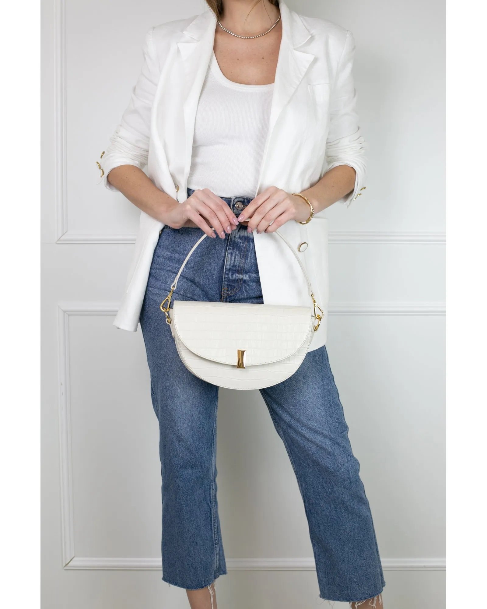 Bolsa Samba Croco Sugar Off - Imagem 3