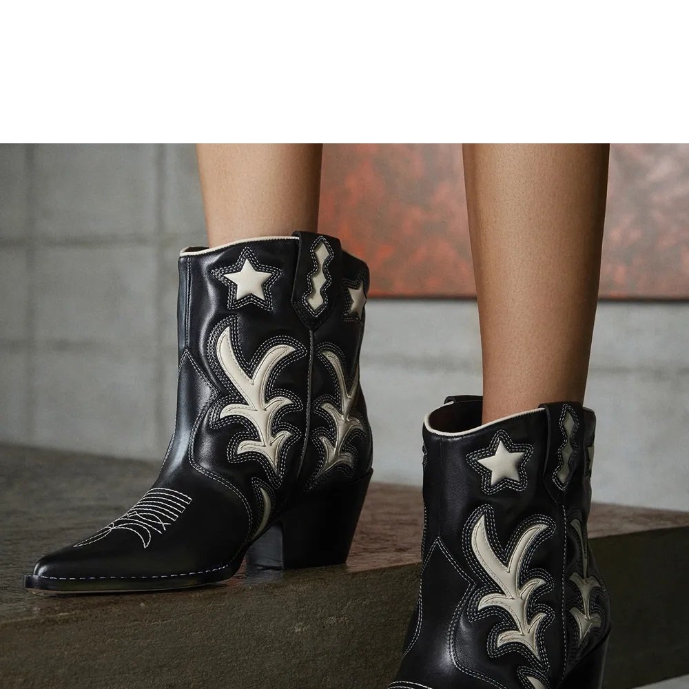Bota Zoe Baixa Preto