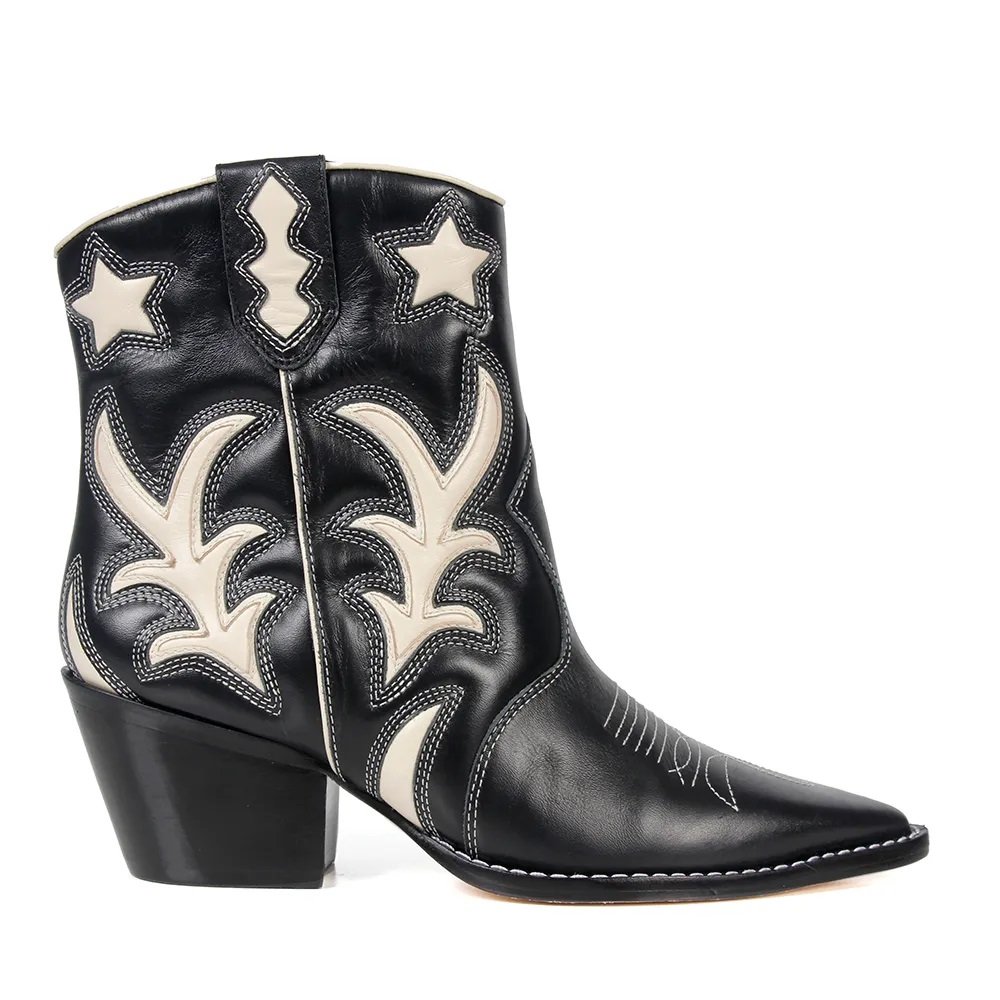 Bota Zoe Baixa Preto - Imagem 3