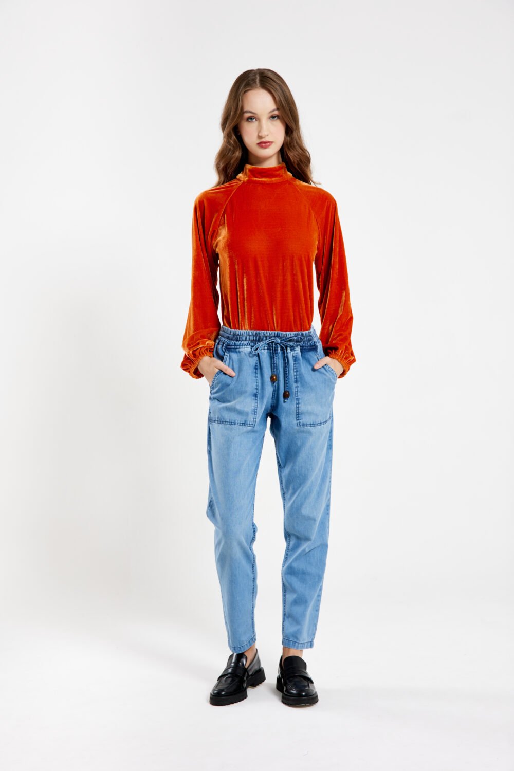 Calça Deia Jeans Claro - Imagem 2