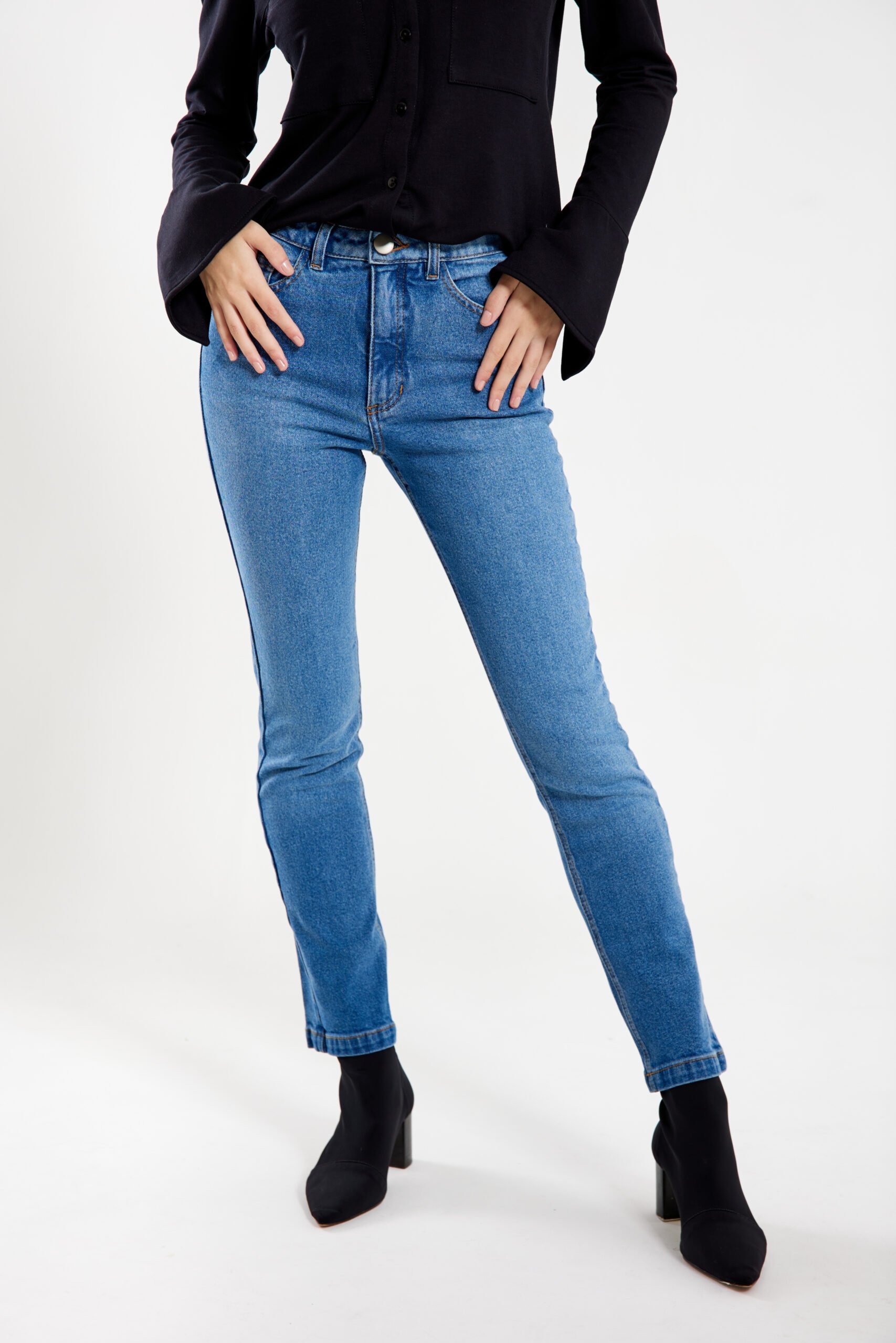 Calça Lele Jeans Claro