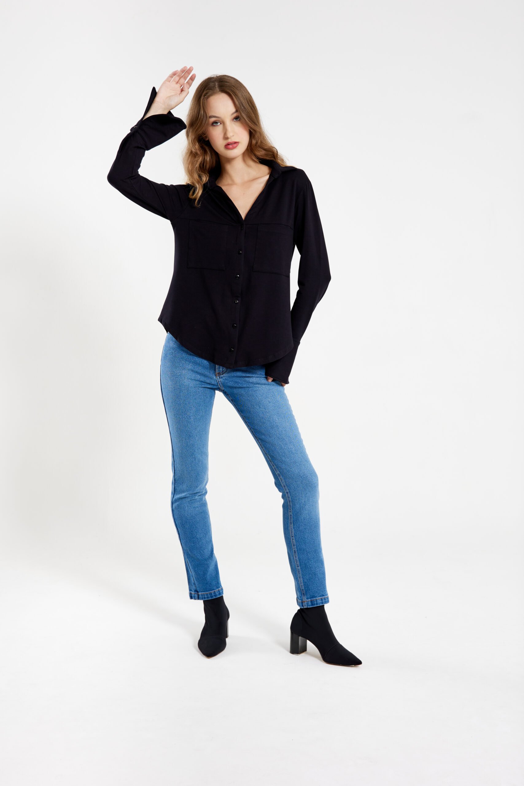 Calça Lele Jeans Claro - Imagem 4