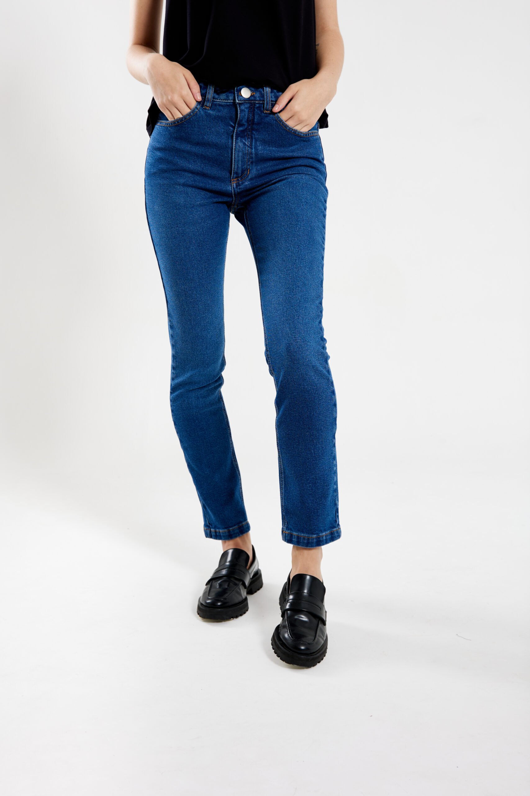 Calça Lele Jeans Escuro