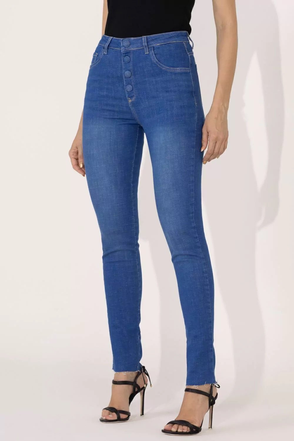 Calca Andrea Skinny 2310 Azul - Imagem 2