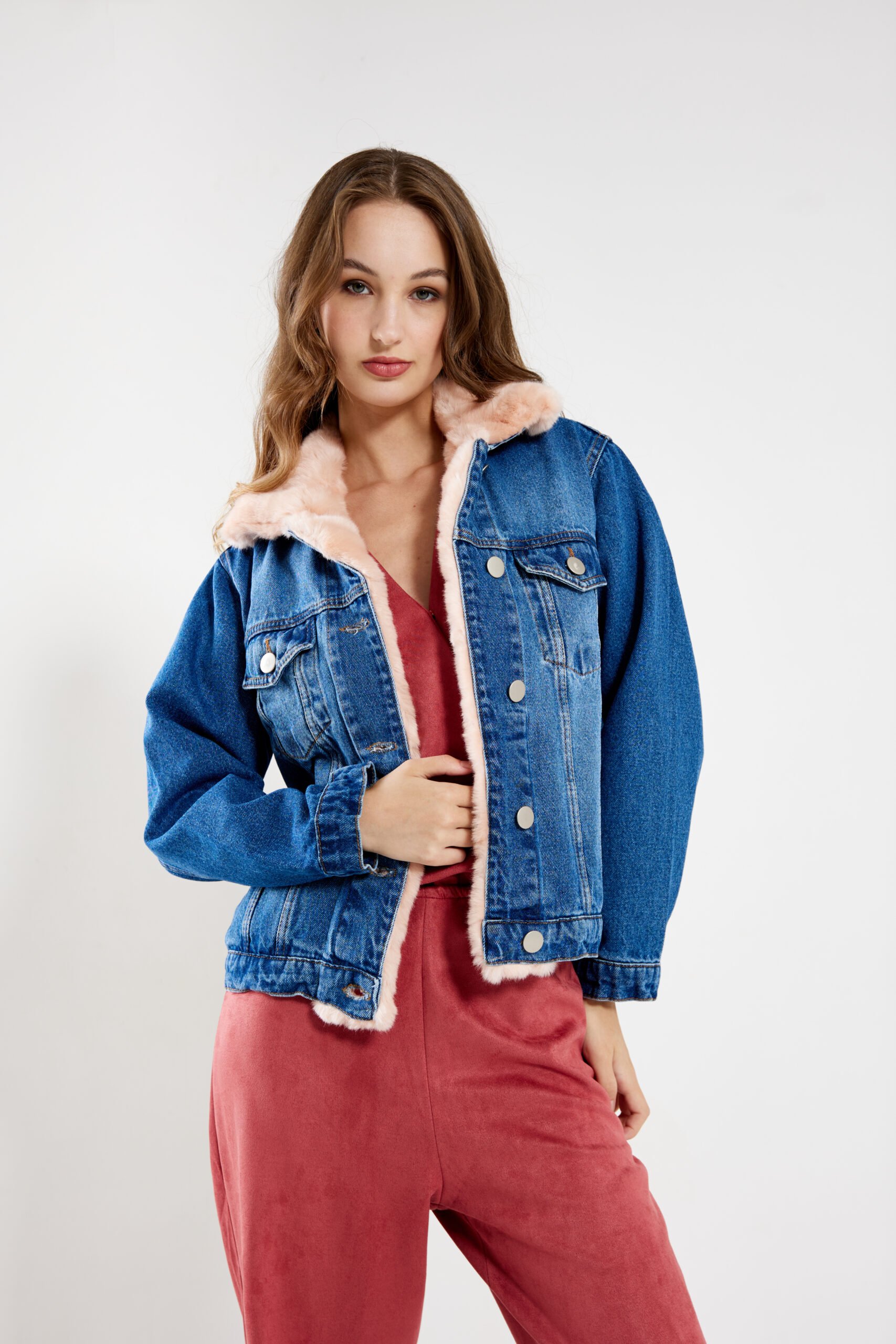 Jaqueta Vivi Rosa Jeans - Imagem 2