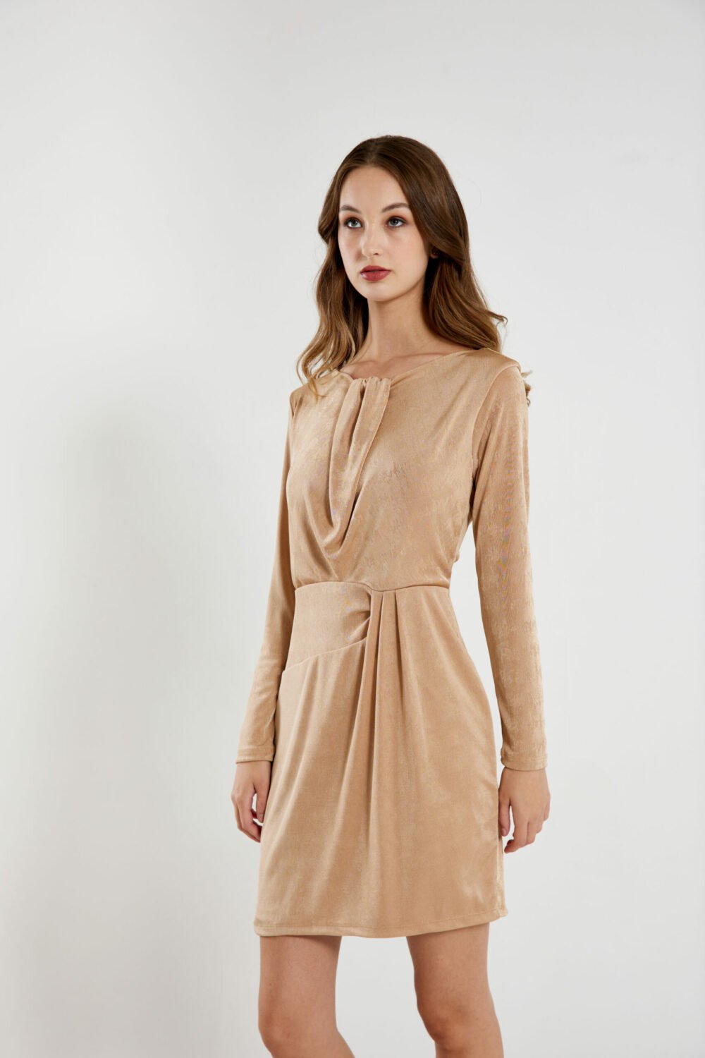 Vestido Jacque Bege - Imagem 5