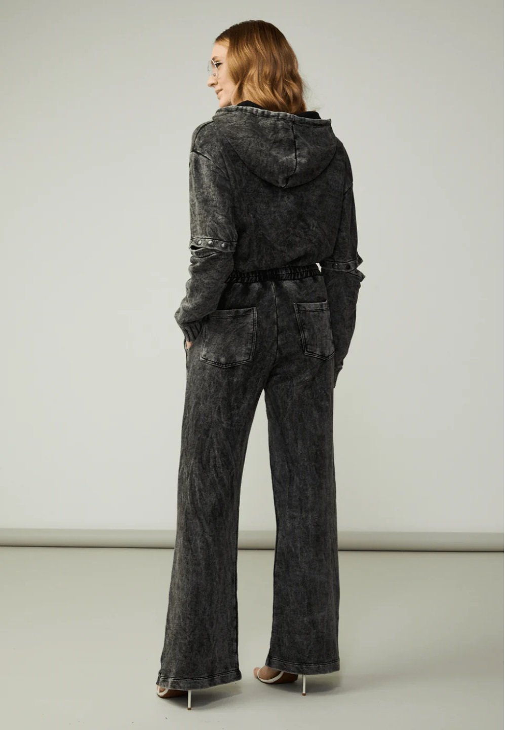 Calca Botoes Marie Preto 36 Preto - Imagem 3