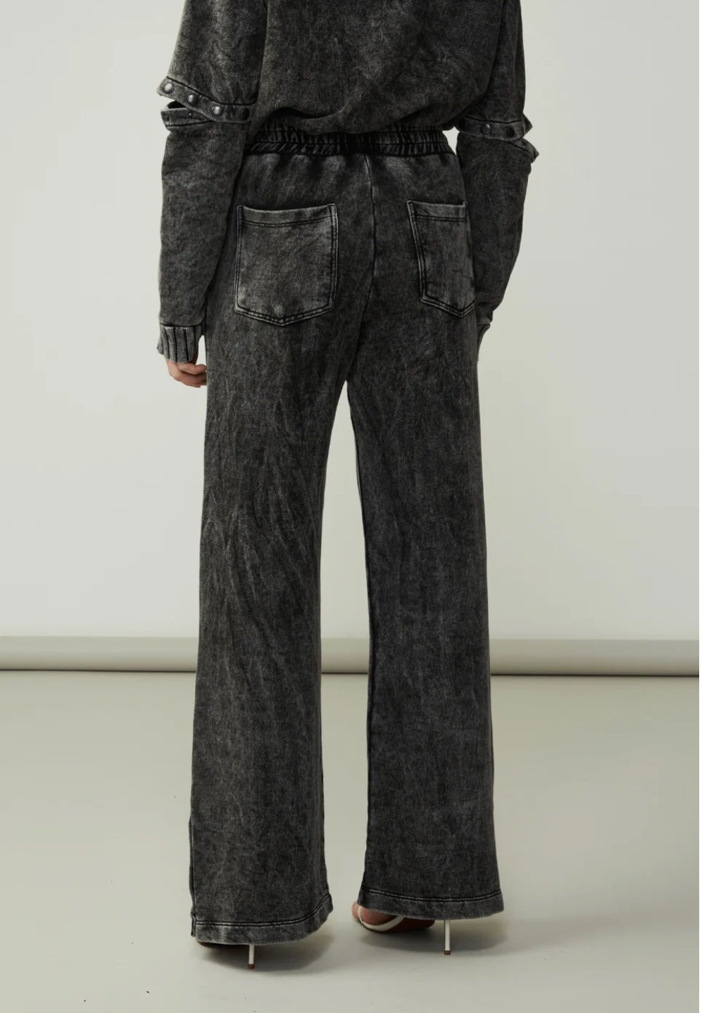 Calca Botoes Marie Preto 36 Preto - Imagem 4