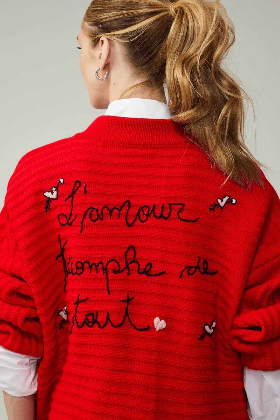 Parka Lamour Triomphe De Tout Vermelho - Imagem 2