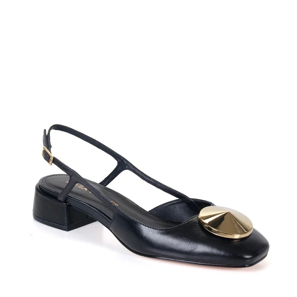 Scarpin Georgia Preto - Imagem 2