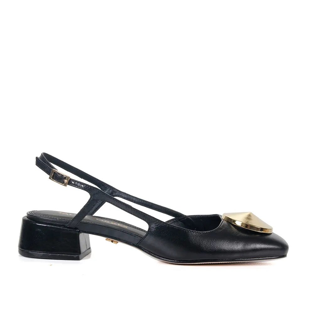Scarpin Georgia Preto - Imagem 3
