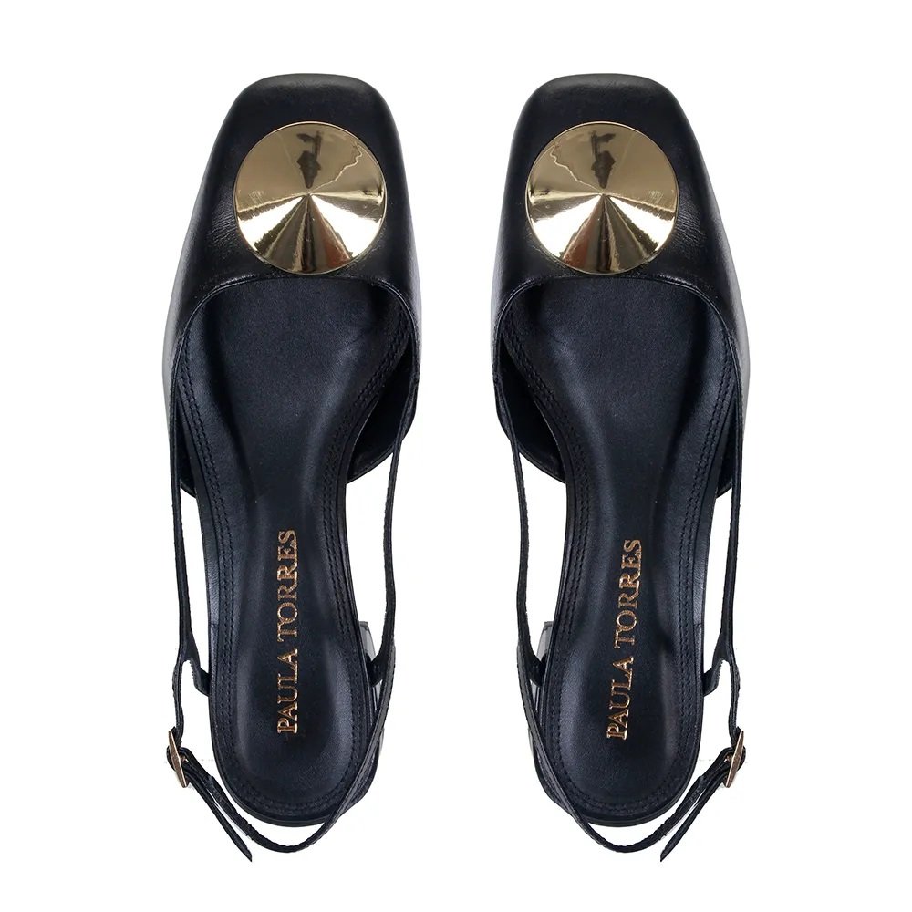 Scarpin Georgia Preto - Imagem 4