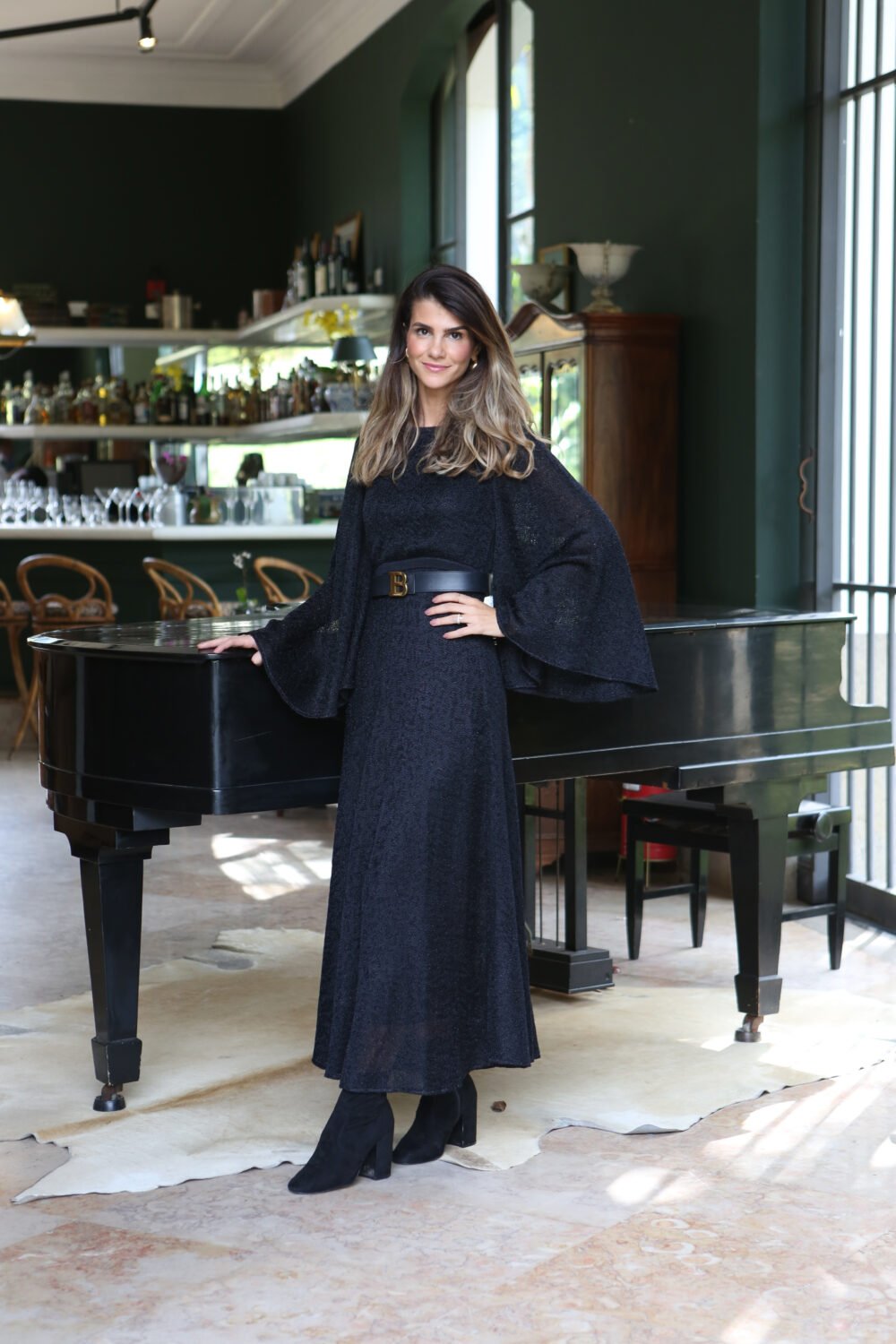 Vestido Eduarda Preto