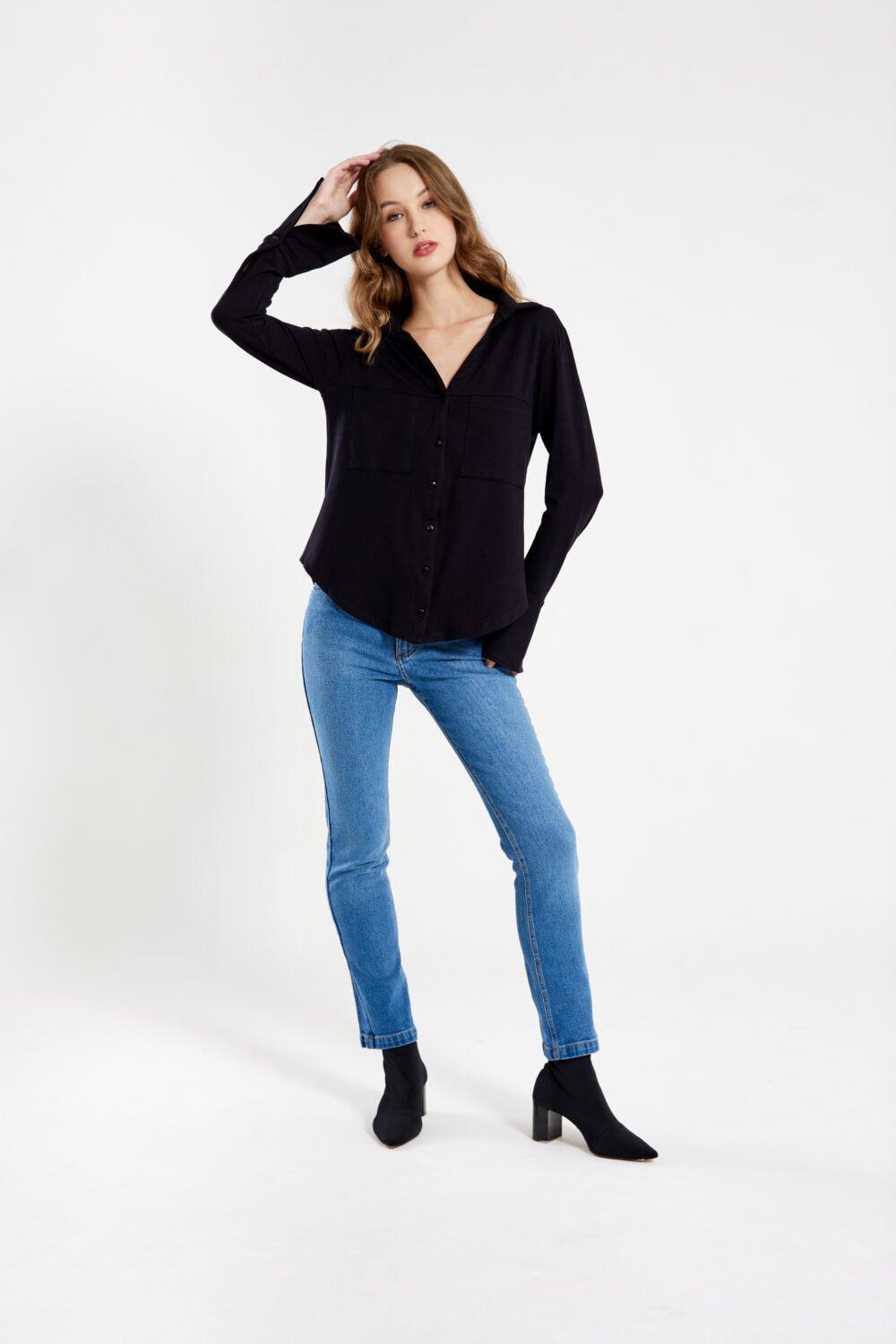 Camisa Denise Preto - Imagem 3