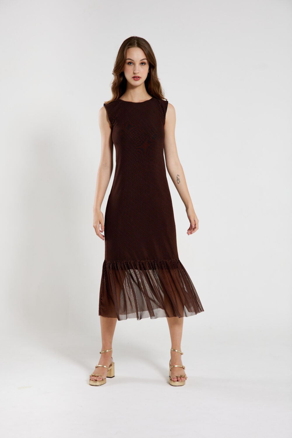 Vestido Nanda Marrom - Imagem 4