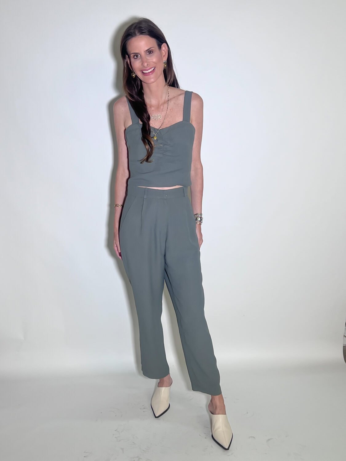 Calça Tamy Cinza