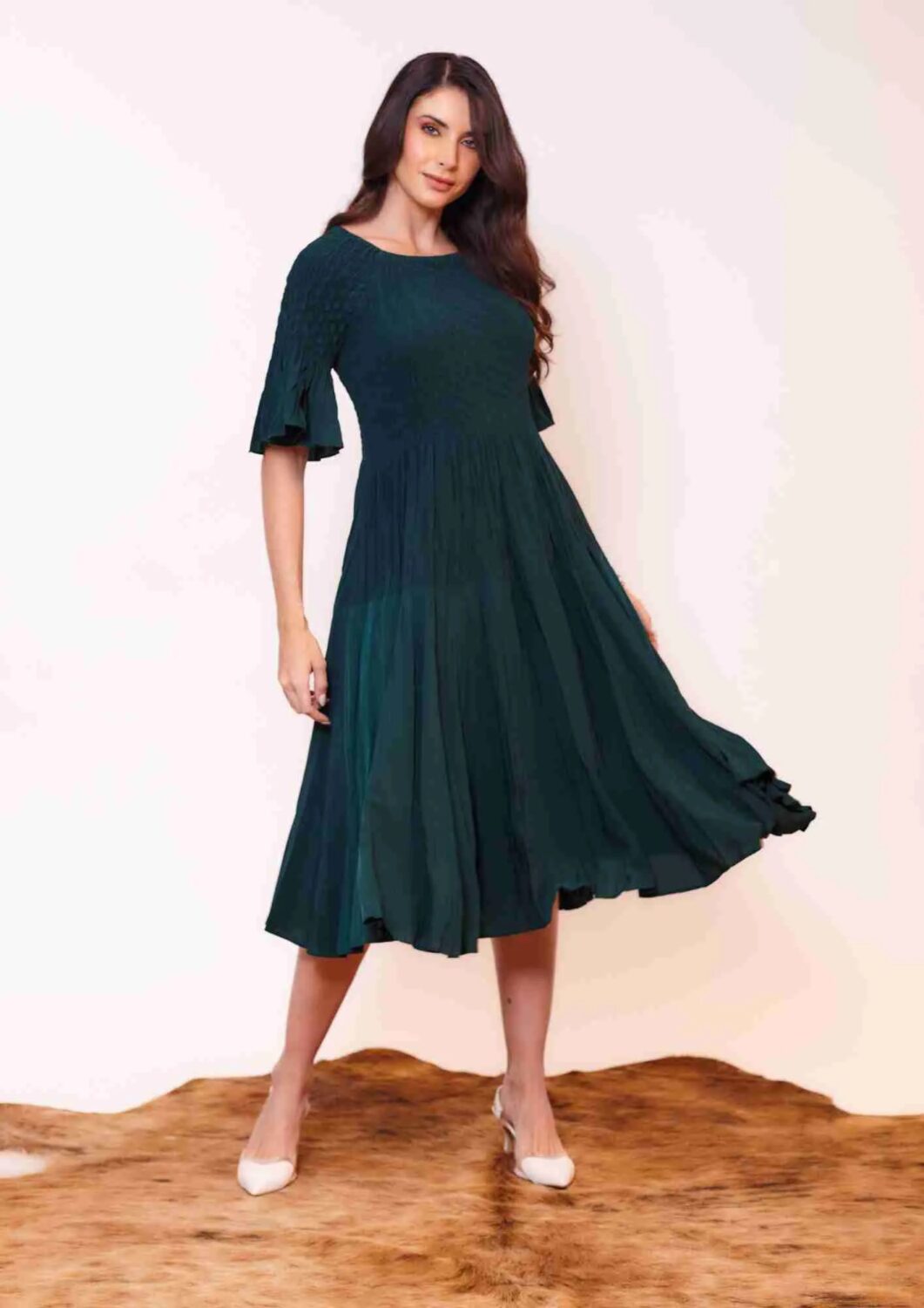 Vestido Maria Clara Verde