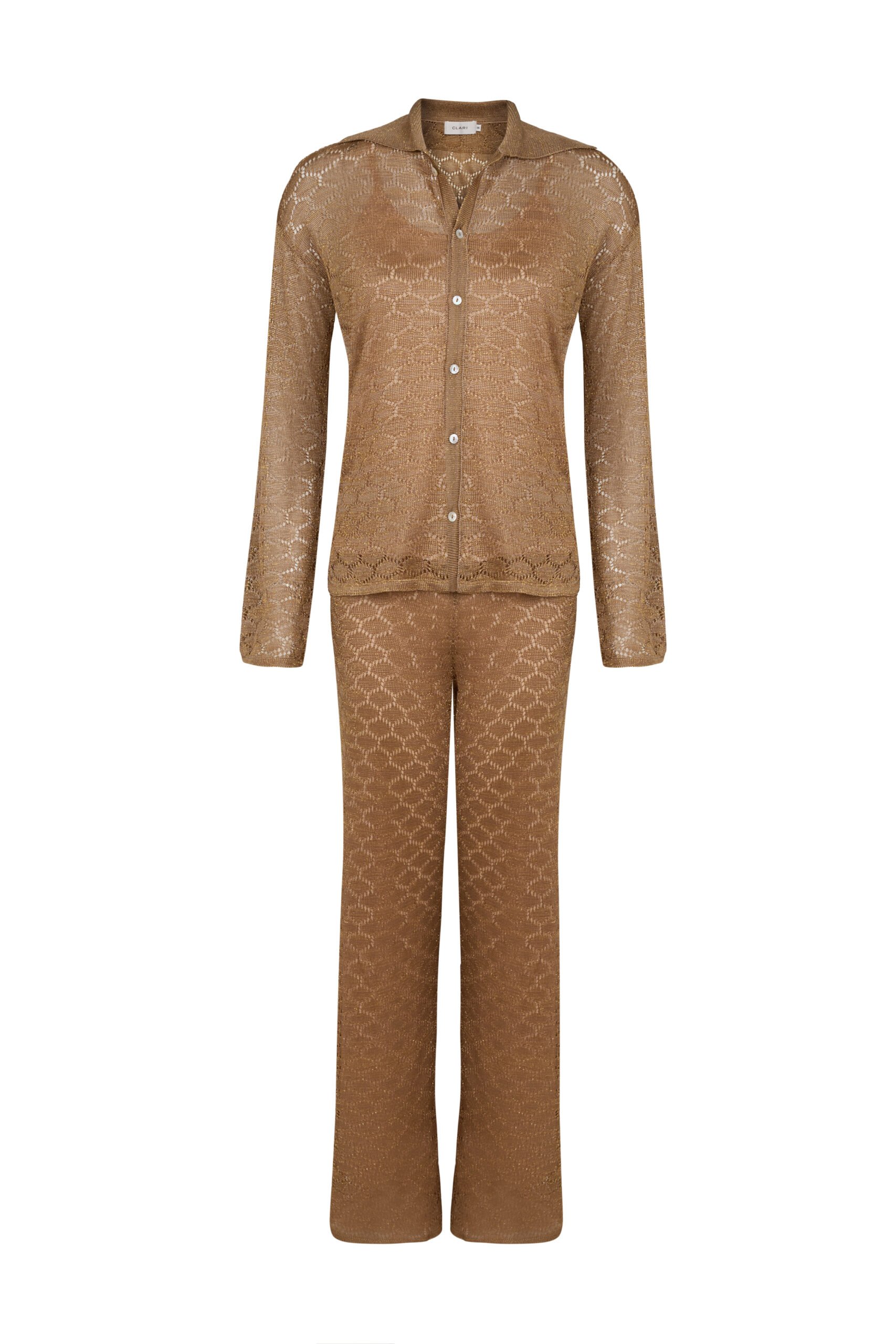 Conjunto Brigite Dourado