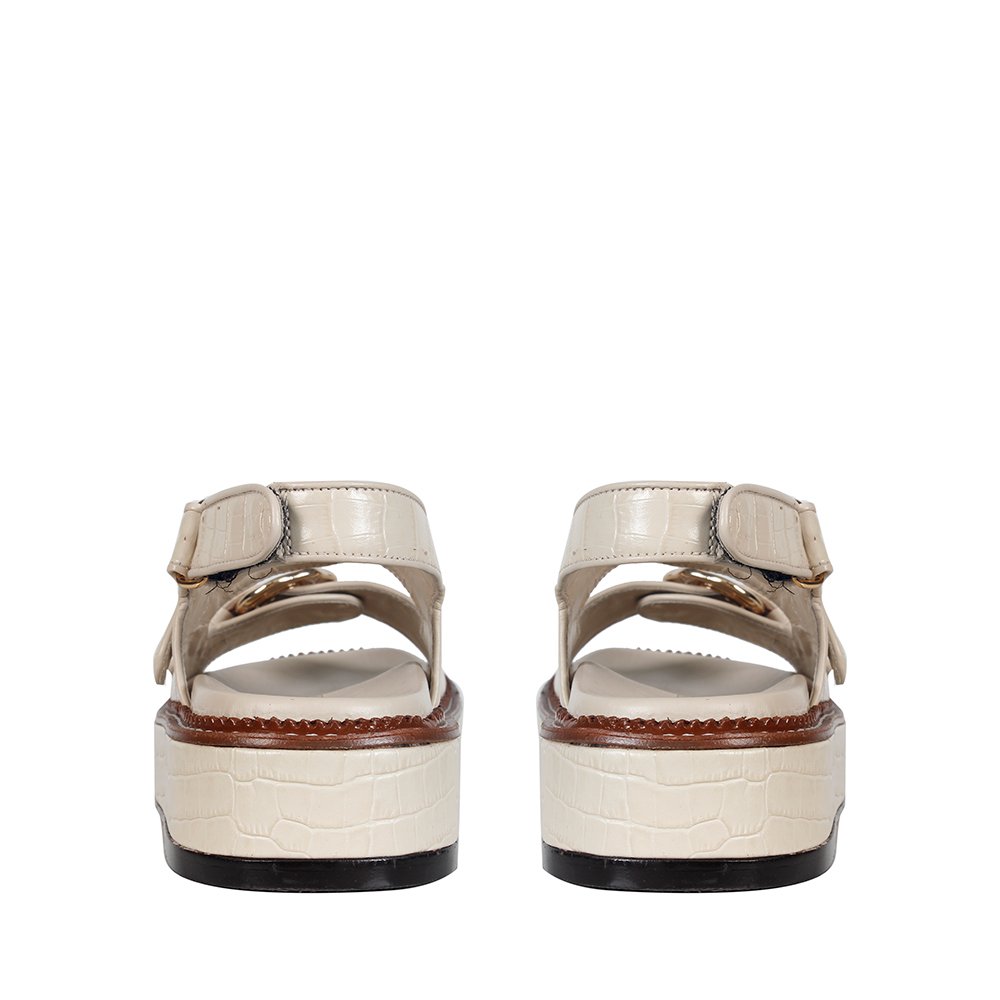Flatform Lavinia Baunilha - Imagem 6