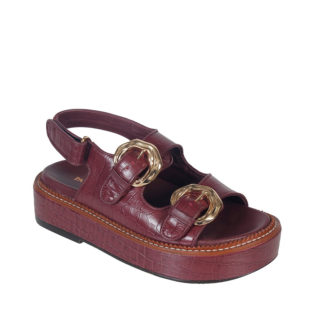 Flatform Lavinia Merlot - Imagem 2