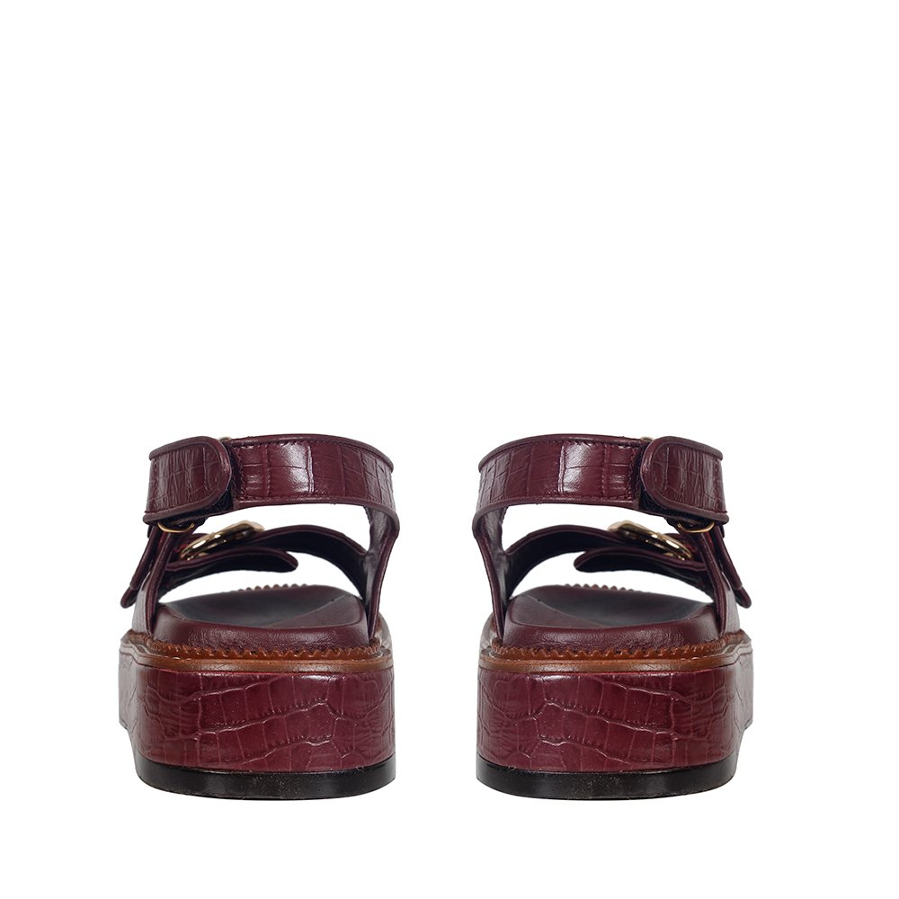 Flatform Lavinia Merlot - Imagem 6